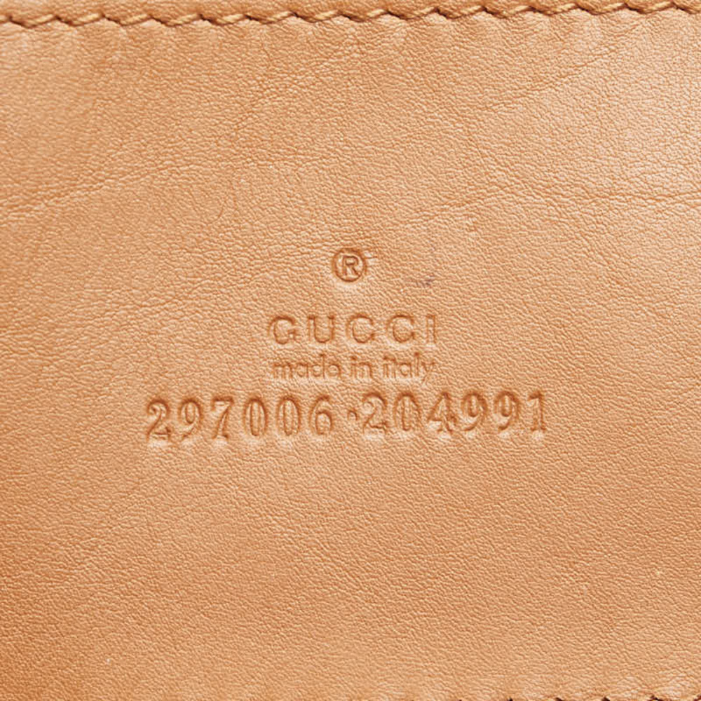 Gucci Horsebit Tassel Tote Bag Handbag Brown Leather - Picture 7 of 9